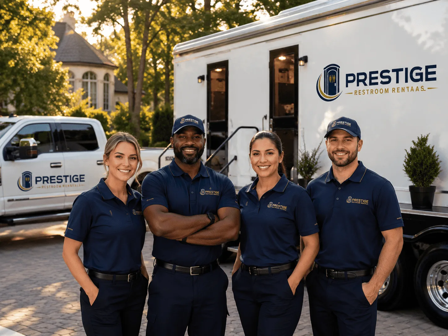 Trusted Luxury Portable Restrooms company in Adger, AL